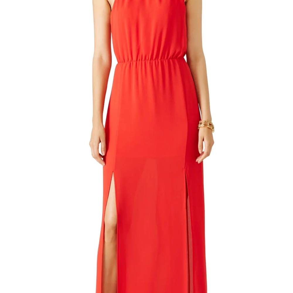 BCBGMaxAzria Red Maxi Dress